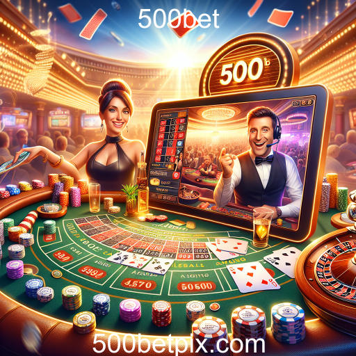 Experiência Imersiva no Casino Ao Vivo da 500bet